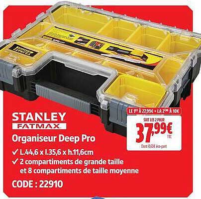 STANLEY FATMAX Organiser Deep Pro