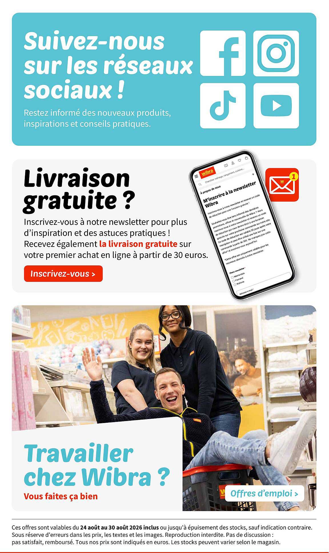 Suivez-nous sur les réseaux sociaux !
