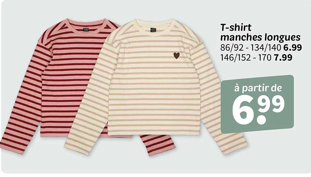 T-shirt manches longues