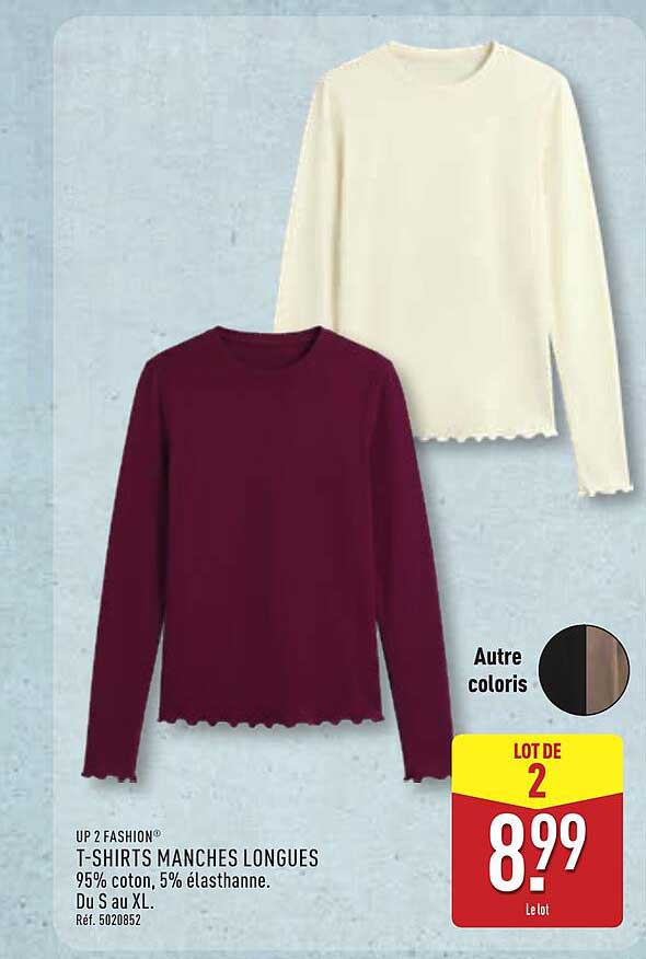T-SHIRTS MANCHES LONGUES