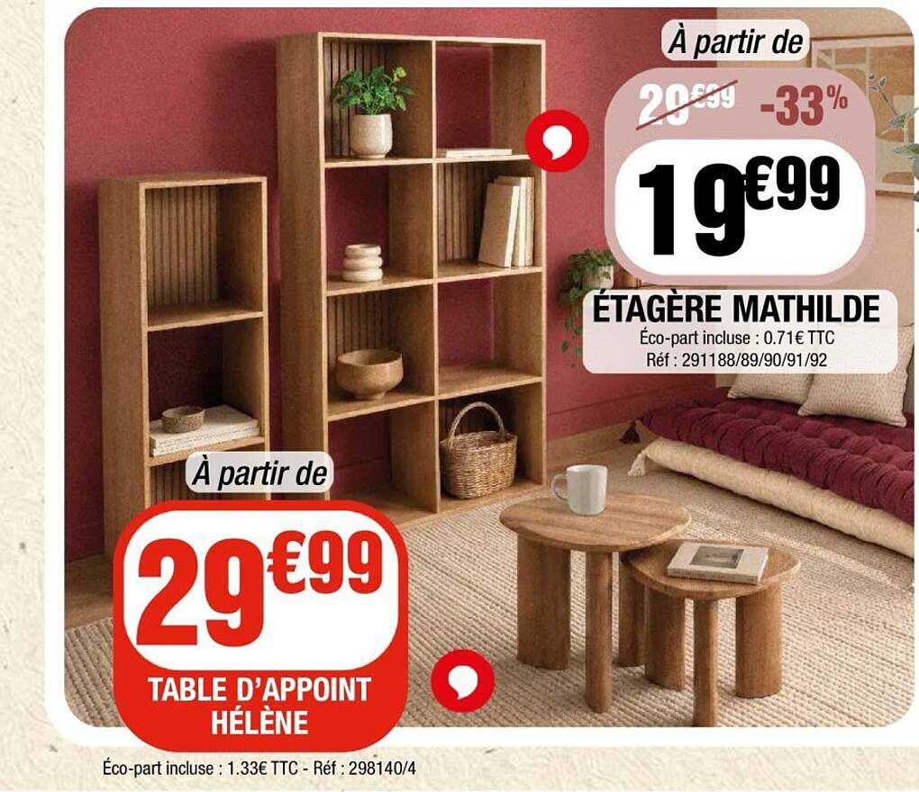 TABLE D’APPOINT HÉLÈNE