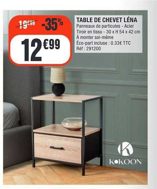 TABLE DE CHEVET LÉNA