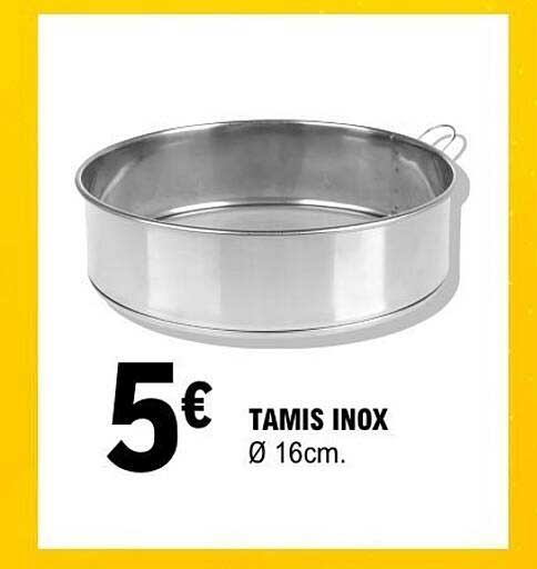 TAMIS INOX Ø 16cm.
