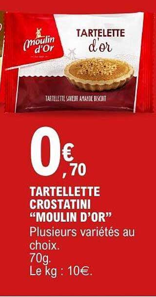 TARTELETTE CROSTATINI “MOULIN D’OR”