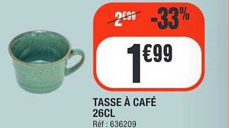 TASSE À CAFÉ 26CL