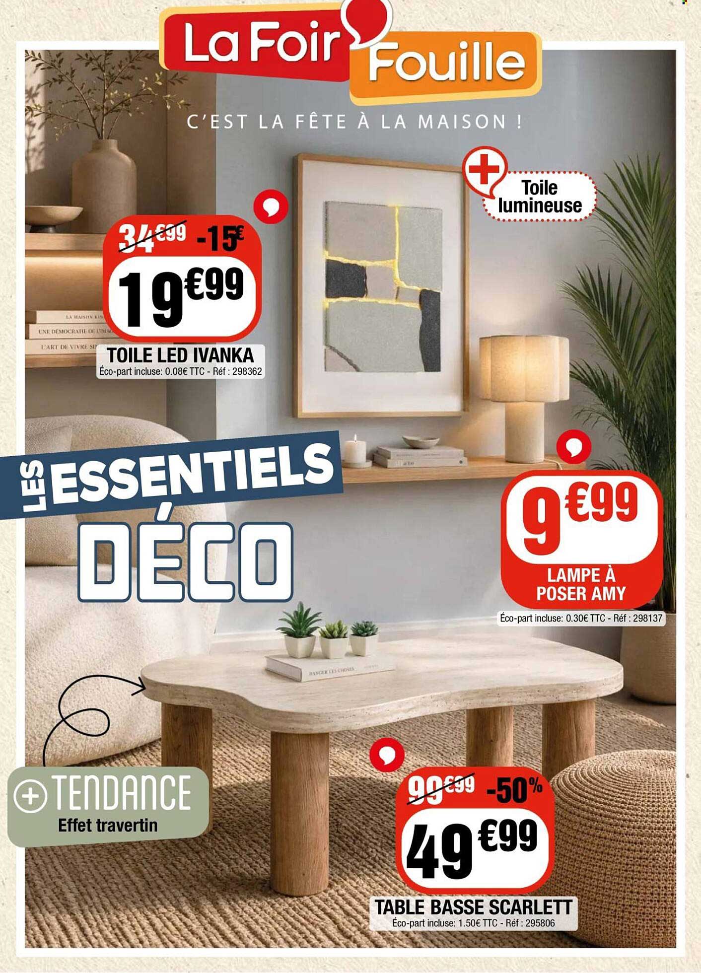 TOILE LED IVANKA