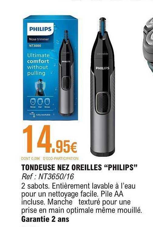 TONDEUSE NEZ OREILLES “PHILIPS”