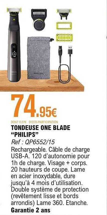 TONDEUSE ONE BLADE “PHILIPS”