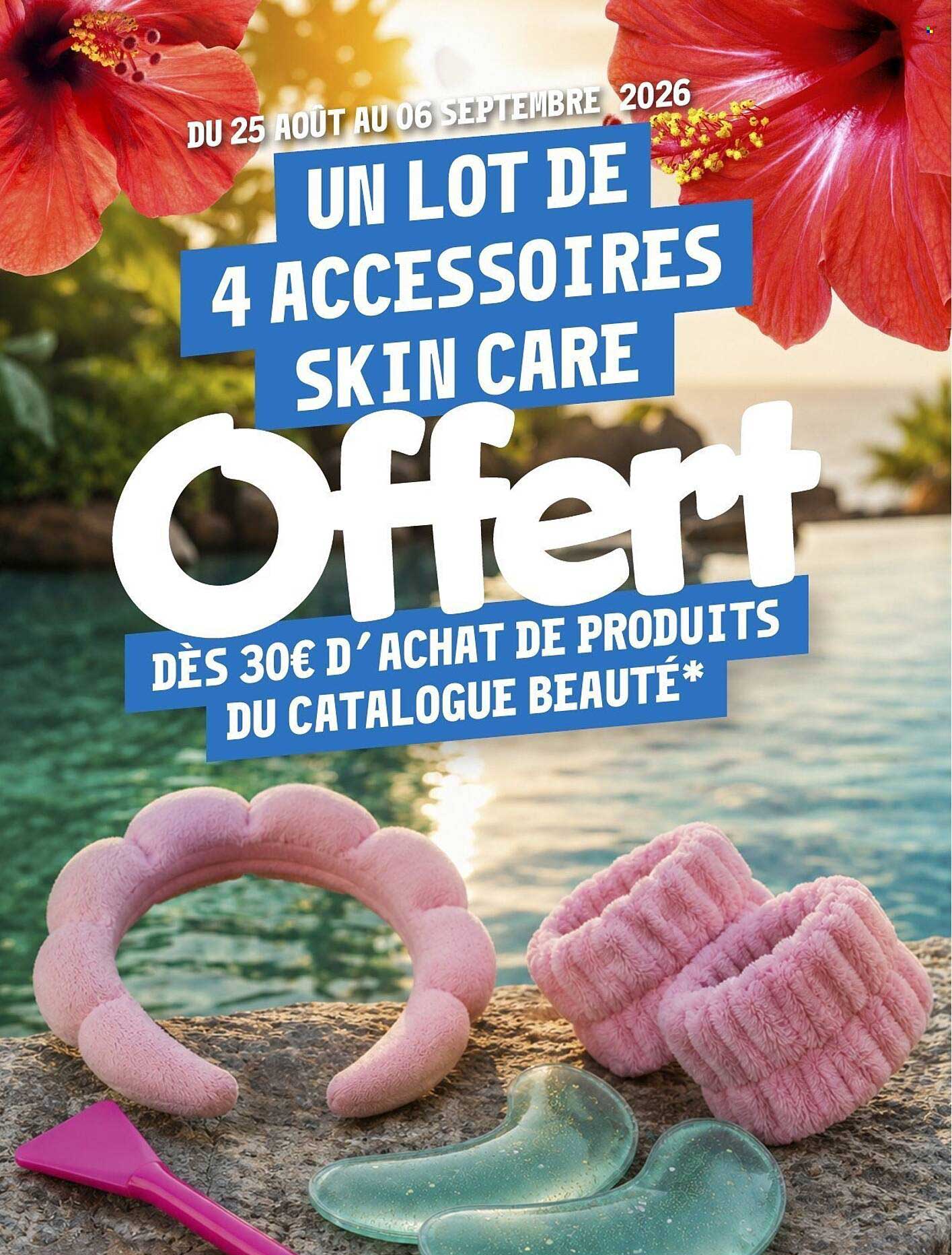 UN LOT DE 4 ACCESSOIRES SKIN CARE Offer