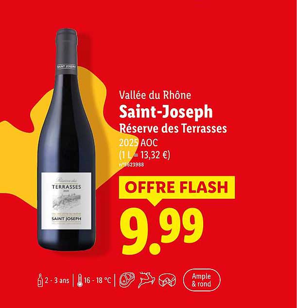 Vallée du Rhône Saint-Joseph Réserve des Terrasses 2025 AOC