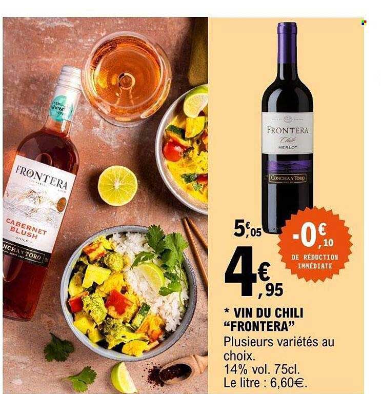 * VIN DU CHILI “FRONTERA”