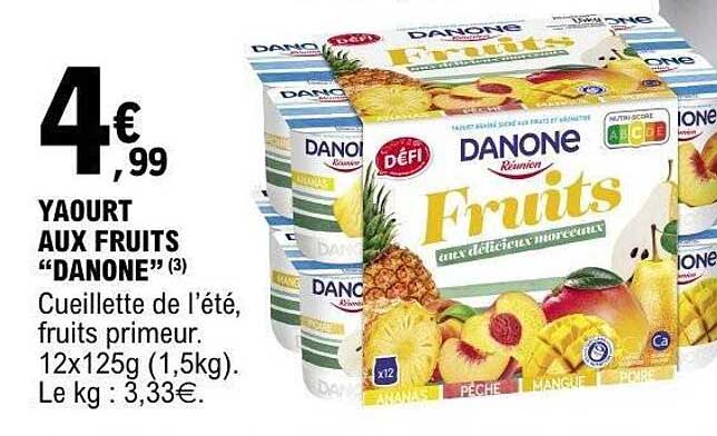 YAOURT AUX FRUITS “DANONE” (3)