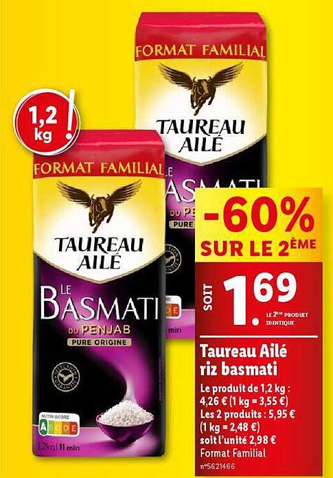 Taureau Ailé Le Basmati du Punjab