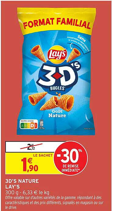 3D'S NATURE LAY'S