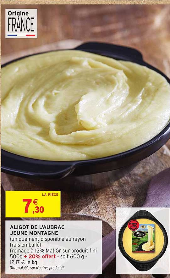 ALIGOT DE L'AUBRAC JEUNE MONTAGNE
