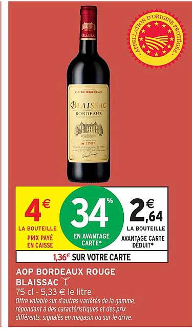 AOP Bordeaux Rouge Blaissac