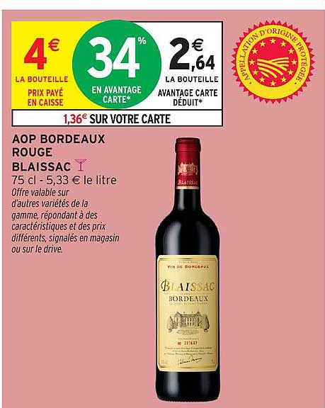 AOP BORDEAUX ROUGE BLAISSAC