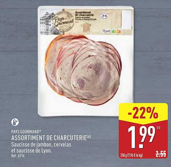 ASSORTIMENT DE CHARCUTERIE