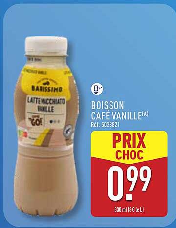 Boisson Café Vanille