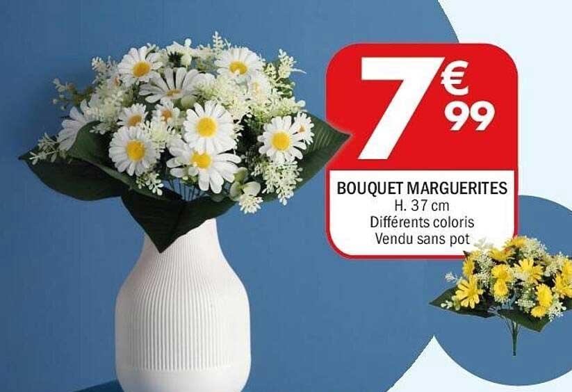 BOUQUET MARGUERITES