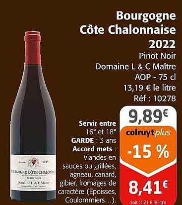 Bourgogne Côte Chalonnaise 2022