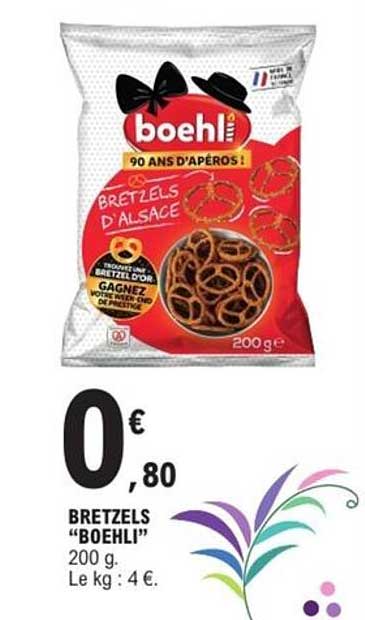 BRETZELS "BOEHLI!"