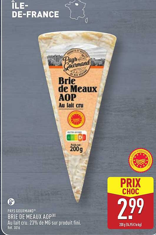 BRIE DE MEAUX AOP