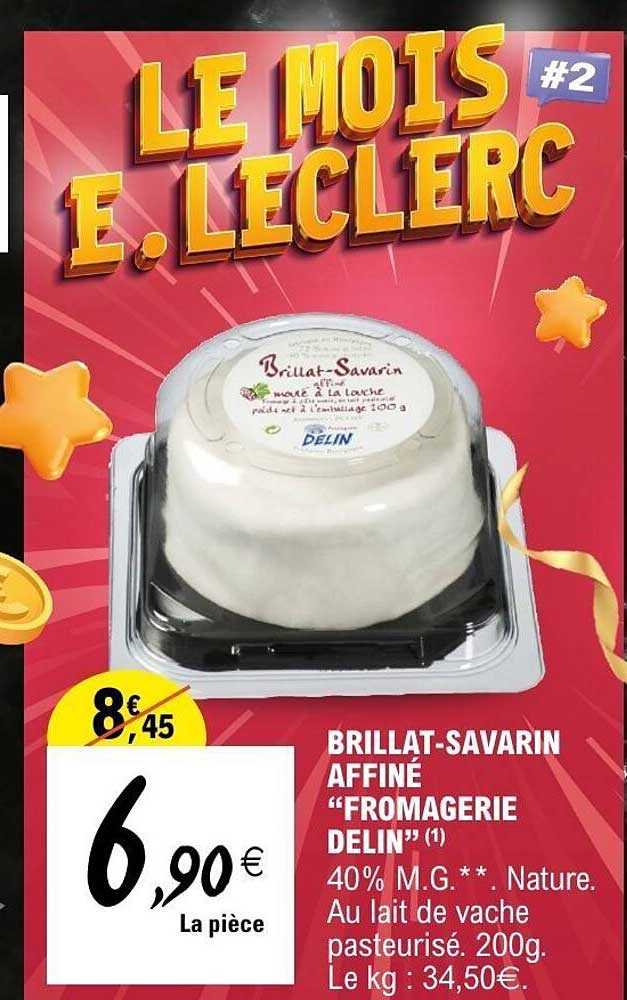 BRILLAT-SAVARIN AFFINÉ "FROMAGERIE DELIN"