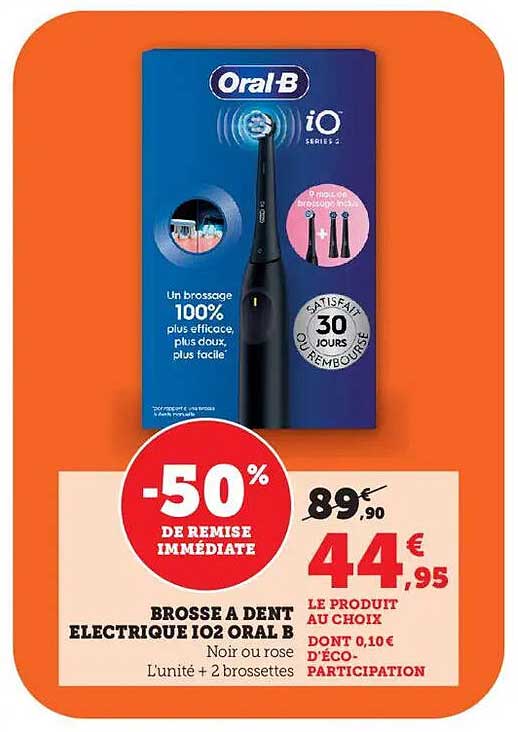 BROSSE A DENT ELECTRIQUE IO2 ORAL B