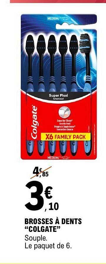 BROSSES À DENTS “COLGATE”