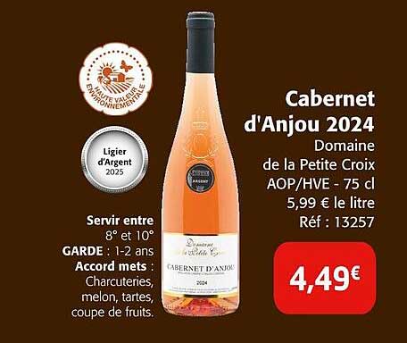 Cabernet d'Anjou 2024