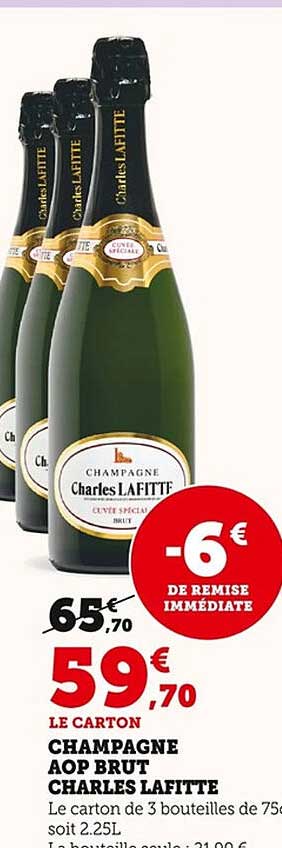 CHAMPAGNE AOP BRUT CHARLES LAFITTE