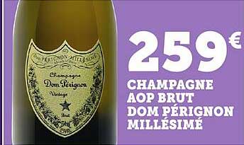 CHAMPAGNE AOP BRUT DOM PÉRIGNON MILLESIMÉ