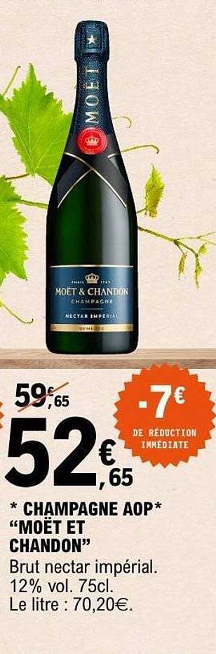 Champagne AOP Moët et Chandon Nectar Impérial