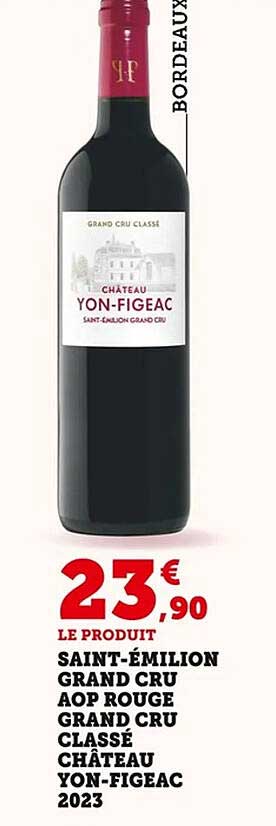 Château Yon-Figeac Saint-Émilion Grand Cru 2023