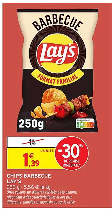 Chips Barbecue Lay's