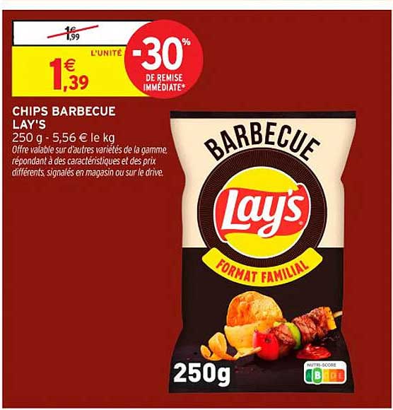 CHIPS BARBECUE LAY'S