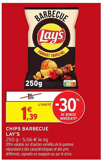CHIPS BARBECUE LAY'S