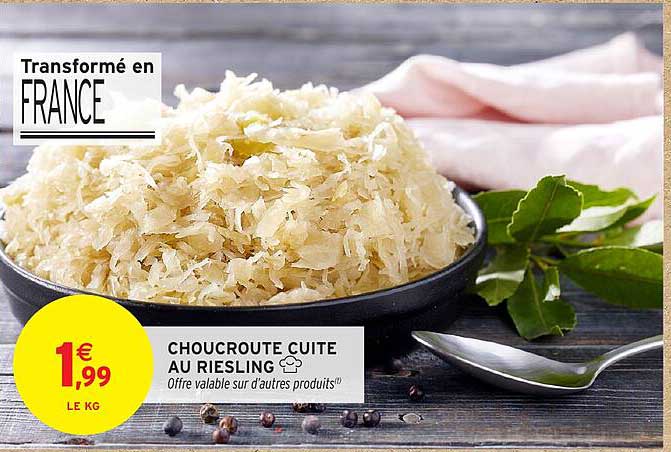 CHOUCROUTE CUITE AU RIESLING