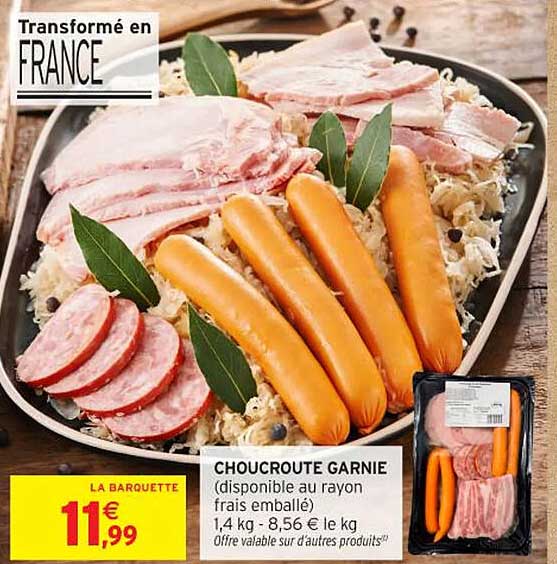 CHOUCROUTE GARNIE