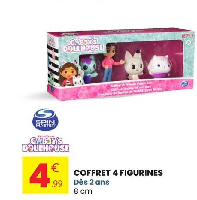 COFFRET 4 FIGURINES
