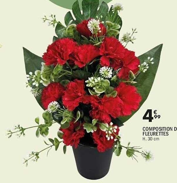 COMPOSITION D'FLEURETTES