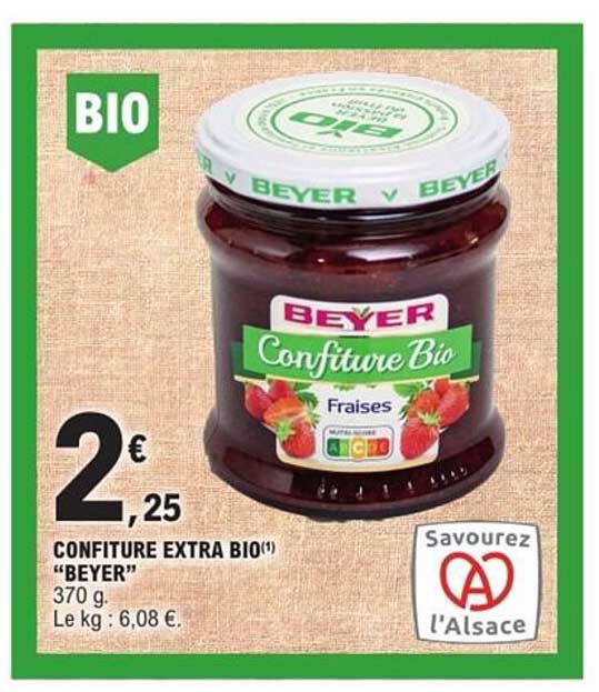 CONFITURE EXTRA BIO(1) "BEYER"