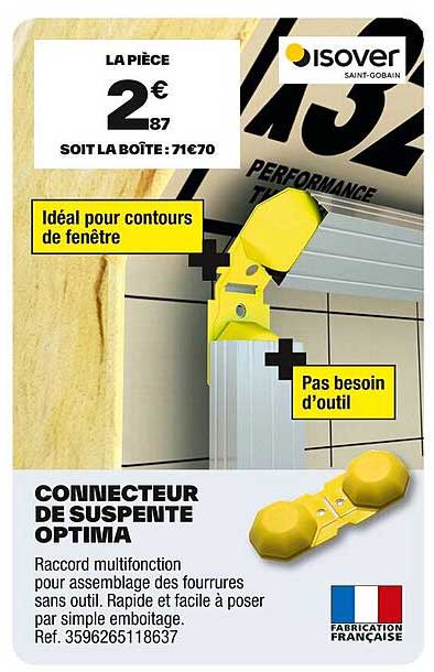 CONNECTEUR DE SUSPENTE OPTIMA