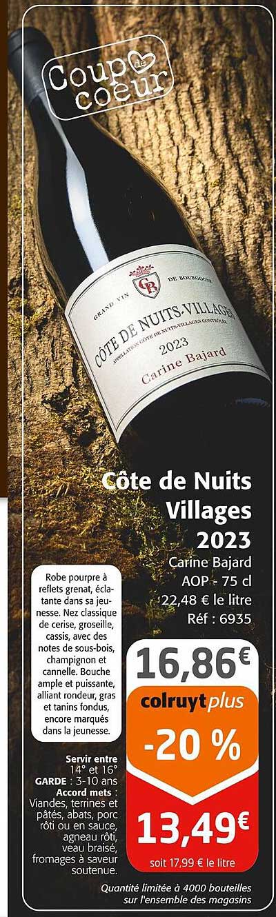 Côte de Nuits Villages 2023