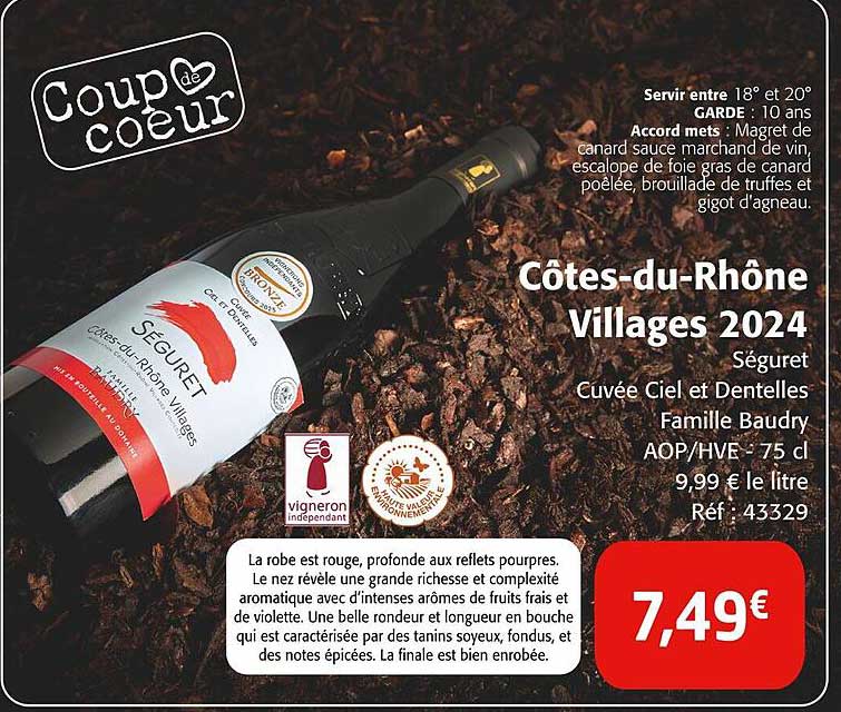 Côtes-du-Rhône Villages 2024