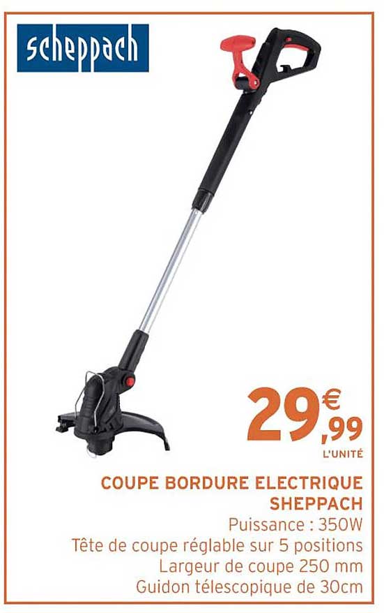 COUPE BORDURE ELECTRIQUE SHEPPACH