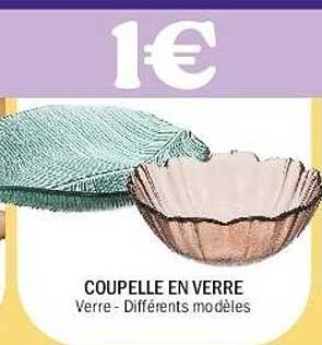 COUPELLE EN VERRE