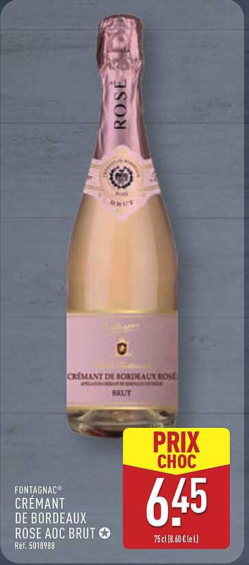 CRÉMANT DE BORDEAUX ROSE AOC BRUT