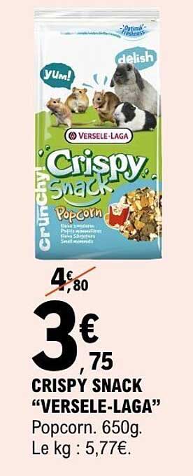 CRISPY SNACK “VERSELE-LAGA”